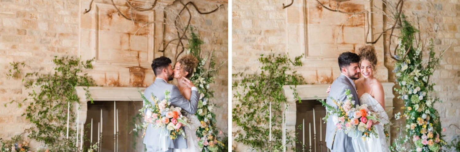 Wedding florals at sunstone winery