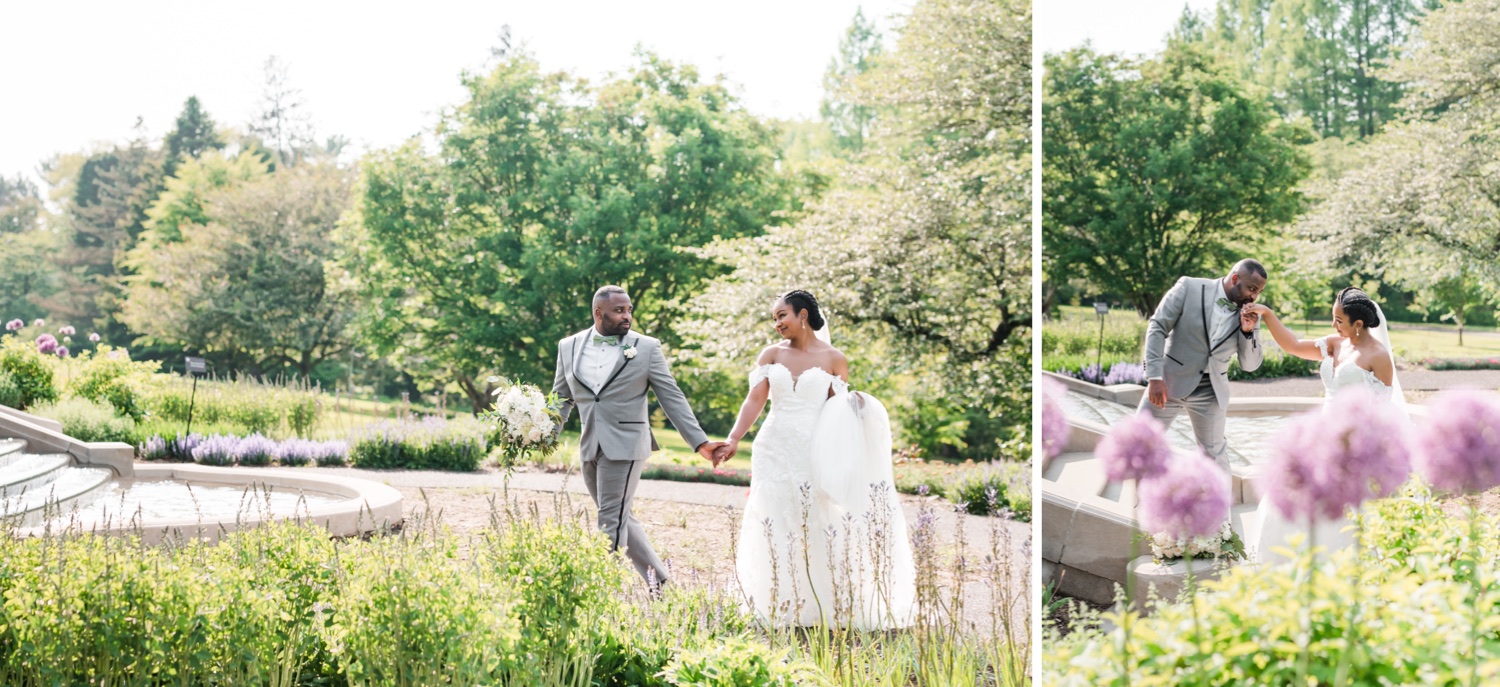 Morris Arboretum Wedding Photos 